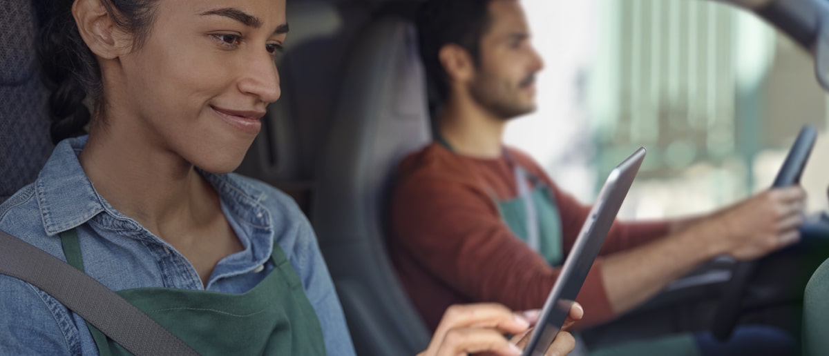 Conectividad para todo tu equipo, hasta 7 dispositivos conectados con OnStar Business Solutions